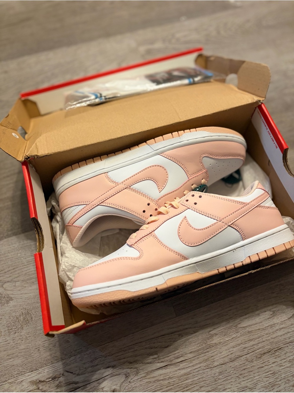Nike Dunk Low Next Nature “Pale Coral” Sneakers | Brand New | Never Worn